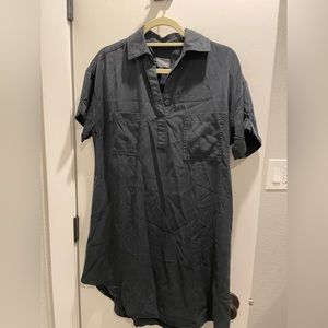 Universal Thread collared shirt mini dress